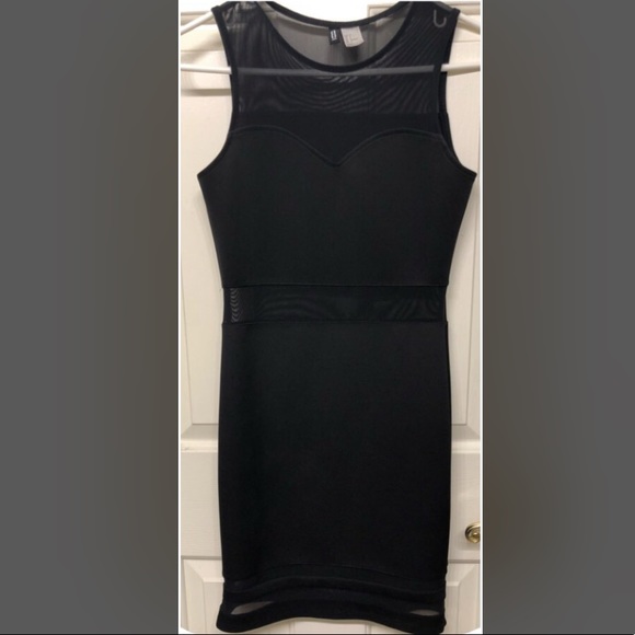 black dresses at h&m